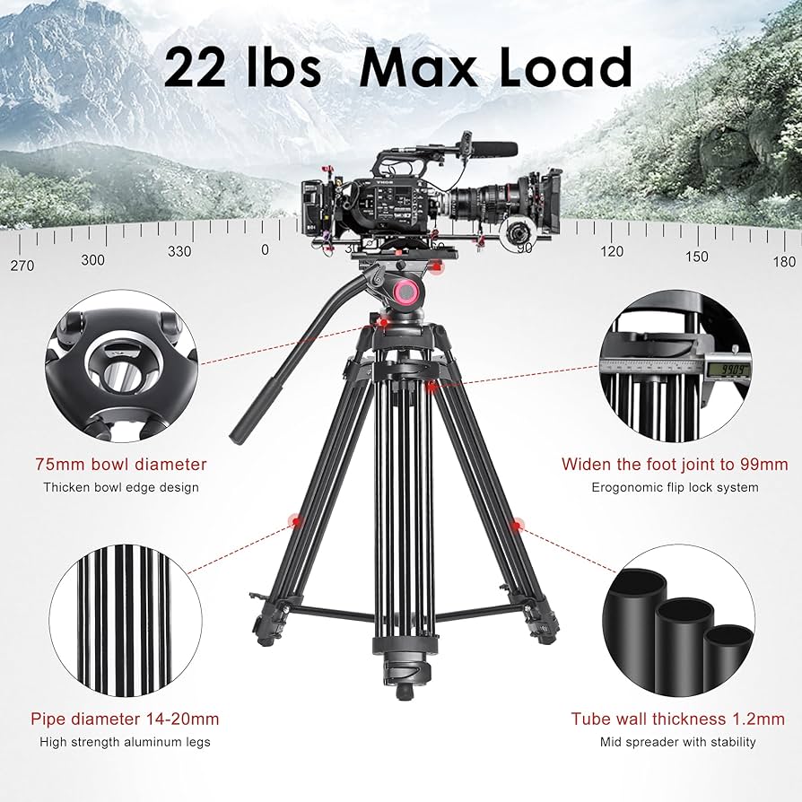 その他 miliboo MTT609A miliboo MTT609A Professional Tripod and Fluid Head MTT609A B&H